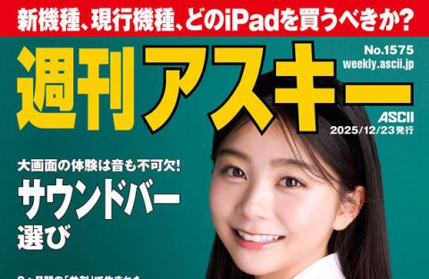 稲光亜依が週刊アスキー表紙に登場