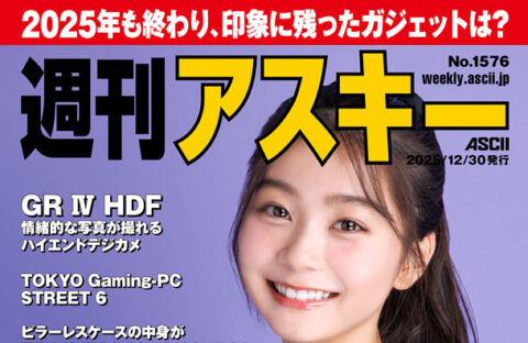 稲光亜依が週刊アスキー表紙に登場